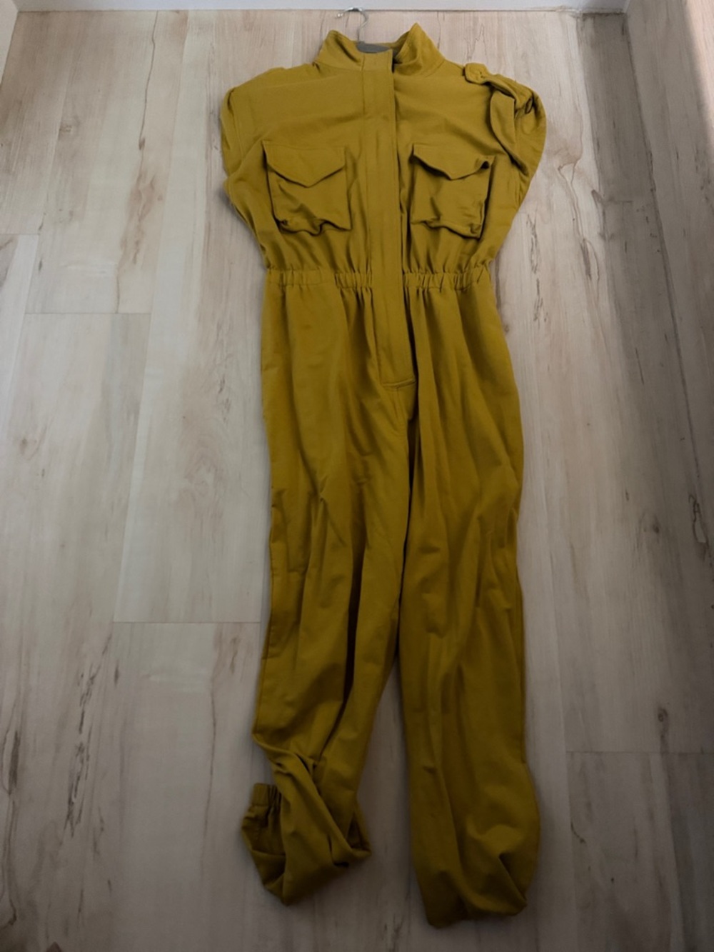 Everyday Utility Jumpsuit in Mustard
